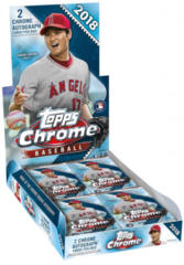 2018 Topps Chrome Baseball Hobby Box